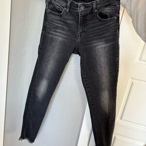 Lucky Brand Women's Charcoal Skinny Jeans